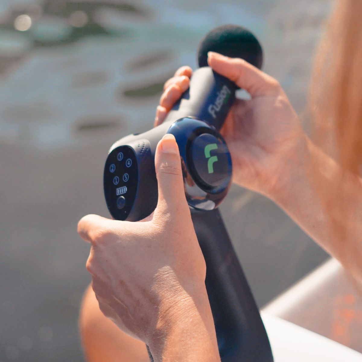 massage gun for lymphatic drainage